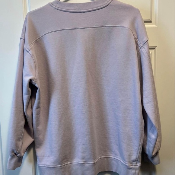 Lululemon Perfectly Oversized Crew lavender size 4 - Picture 2 of 3